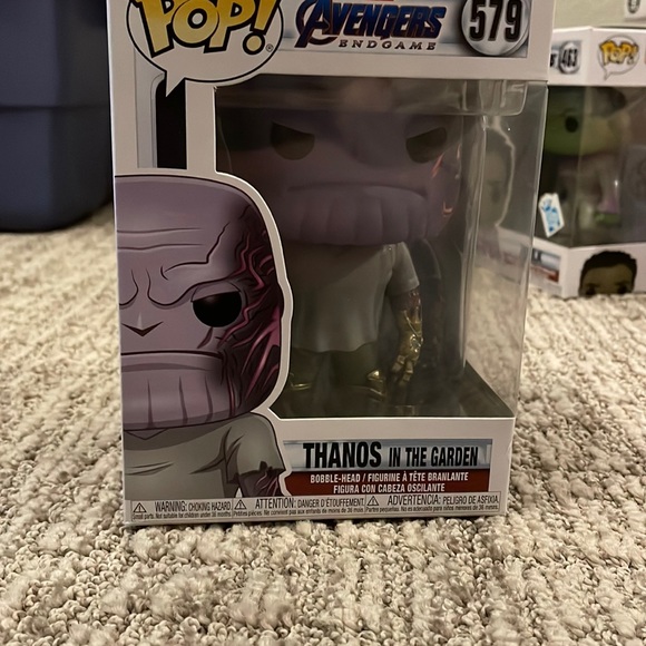 burned thanos endgame funko pop